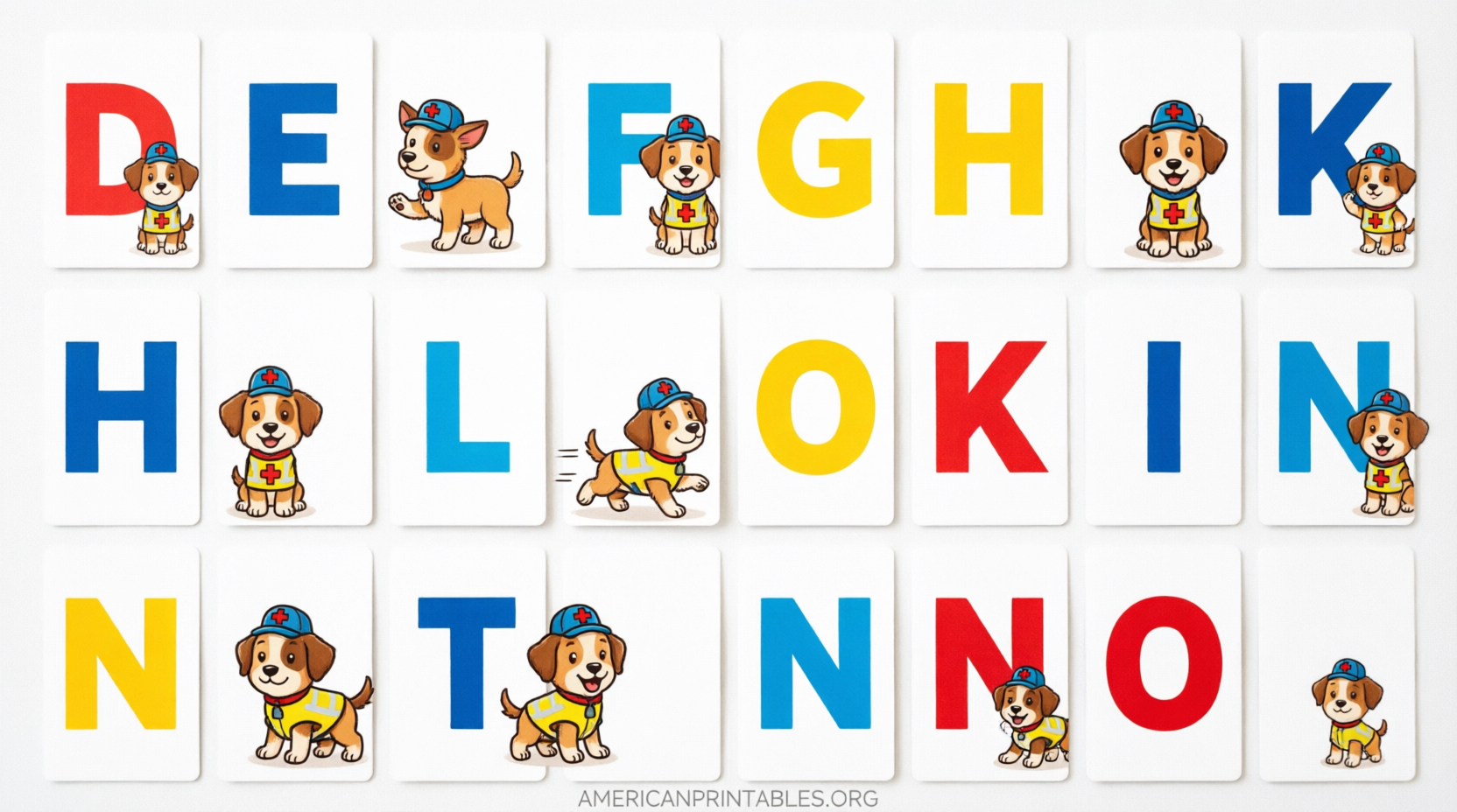 Free Paw Patrol Alphabet Printables (1)