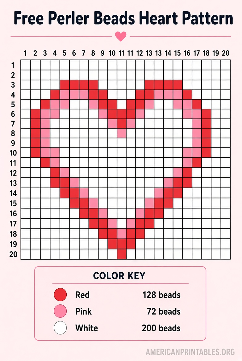 Free Perler Beads Patterns Printable Guide (1)