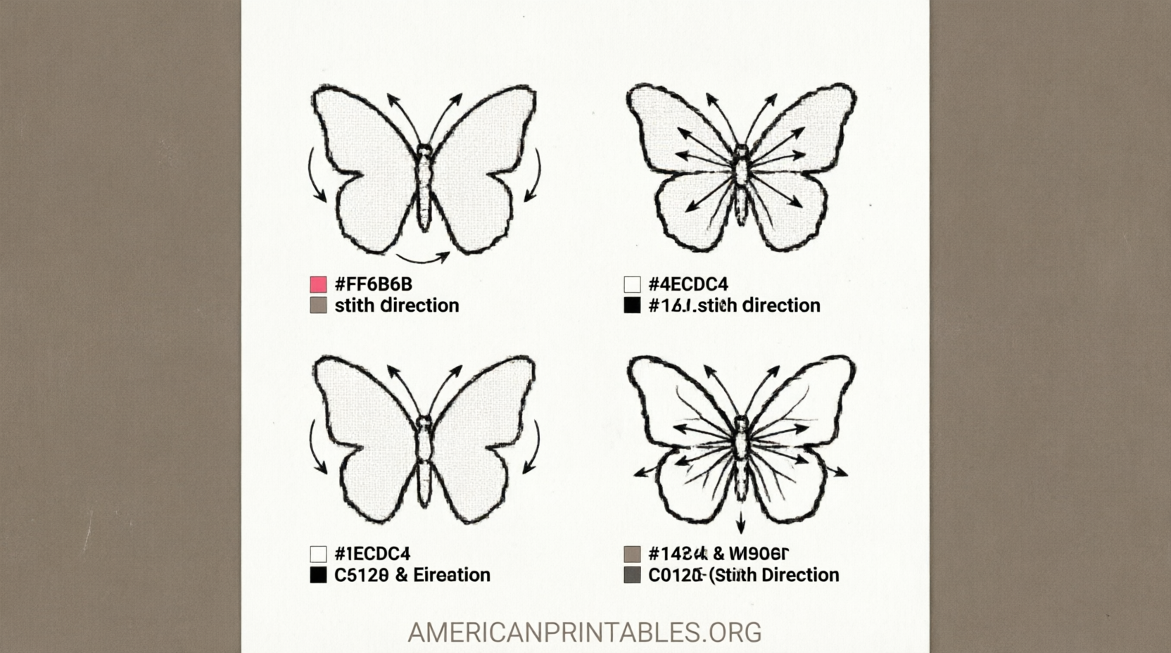Free Plastic Canvas Butterfly Patterns (1)