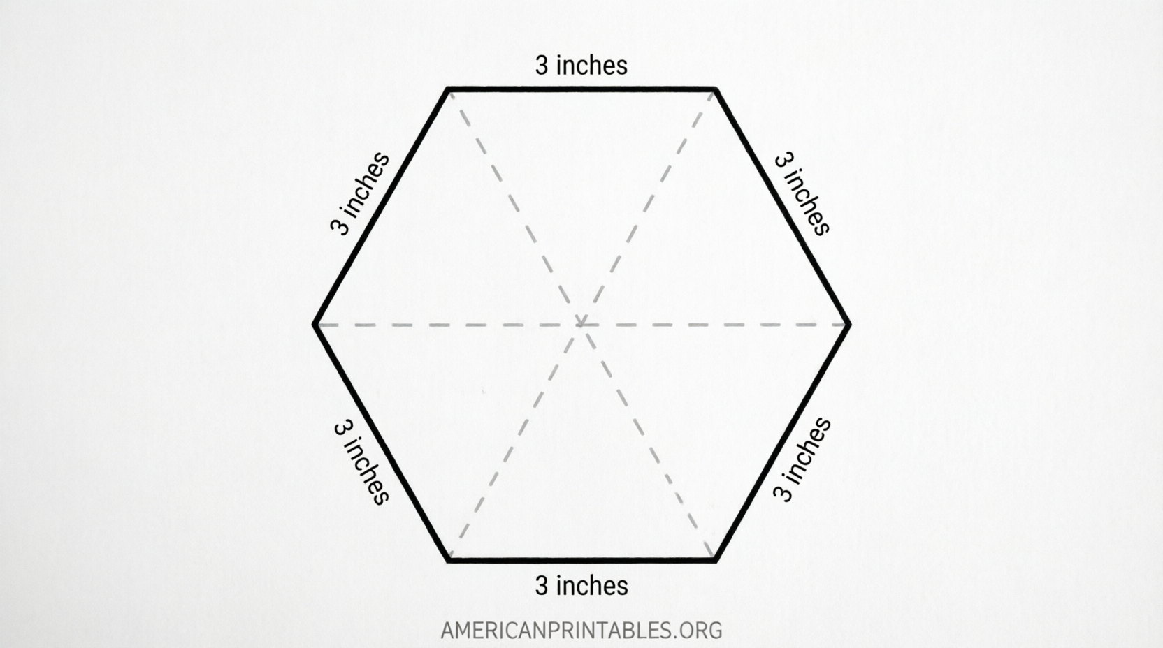 Free Printable 3 Inch Hexagon Template (1)