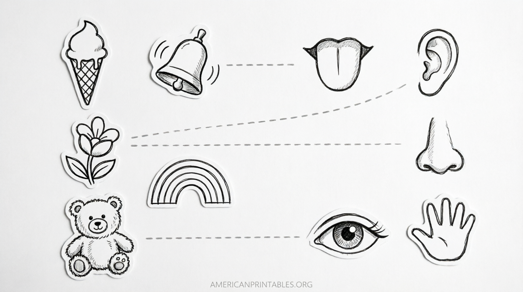 Free Printable 5 Senses Worksheets for Kindergarten (4)