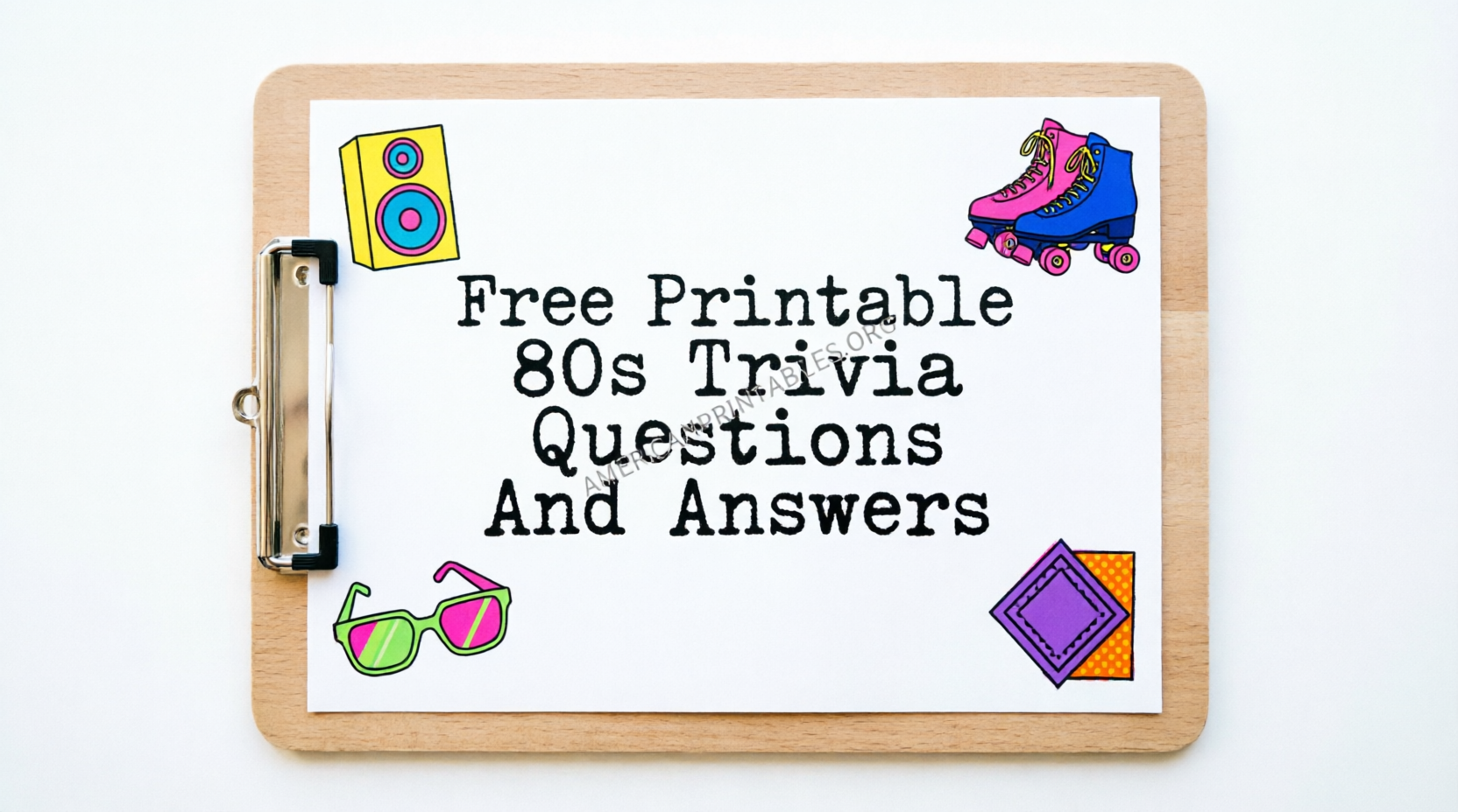 Free Printable 80s Trivia Questions & Answers (3)