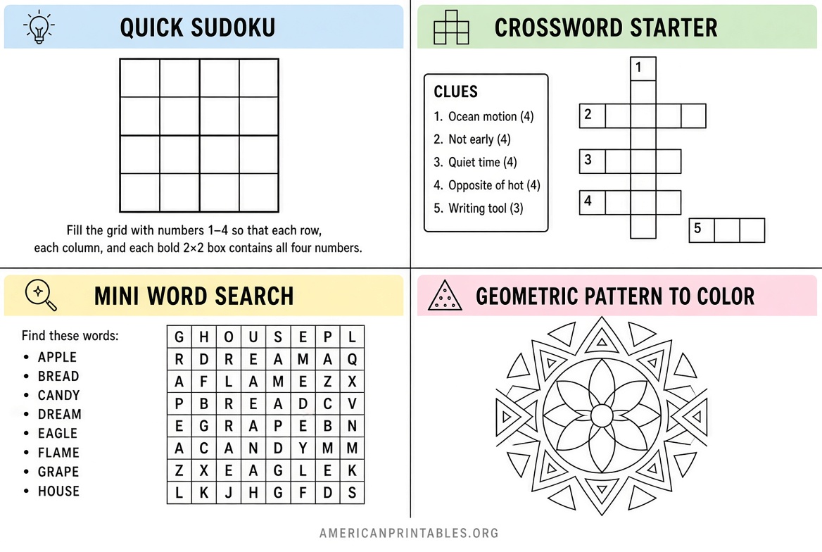 Free Printable Activity Books for Adults (2)