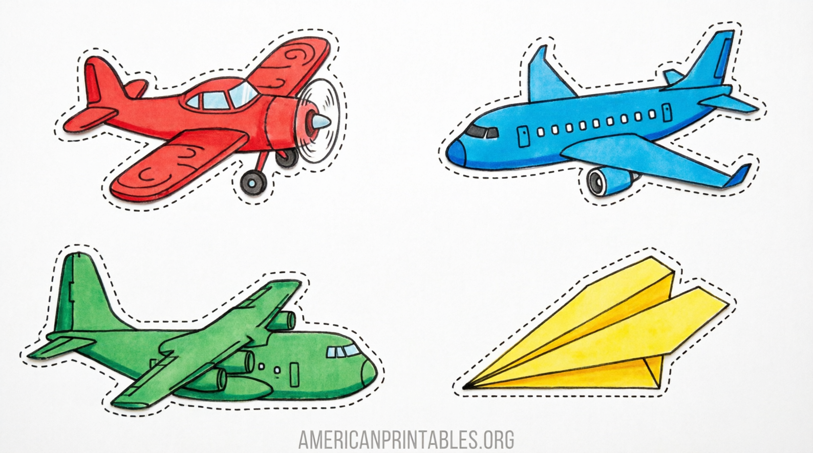 Free Printable Airplane Pictures for Kids (4)