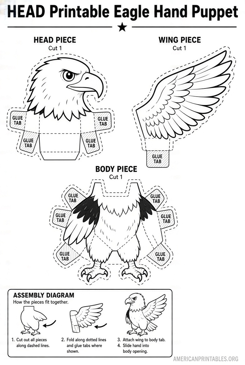 Free Printable Animal Puppet Templates for Kids (3)