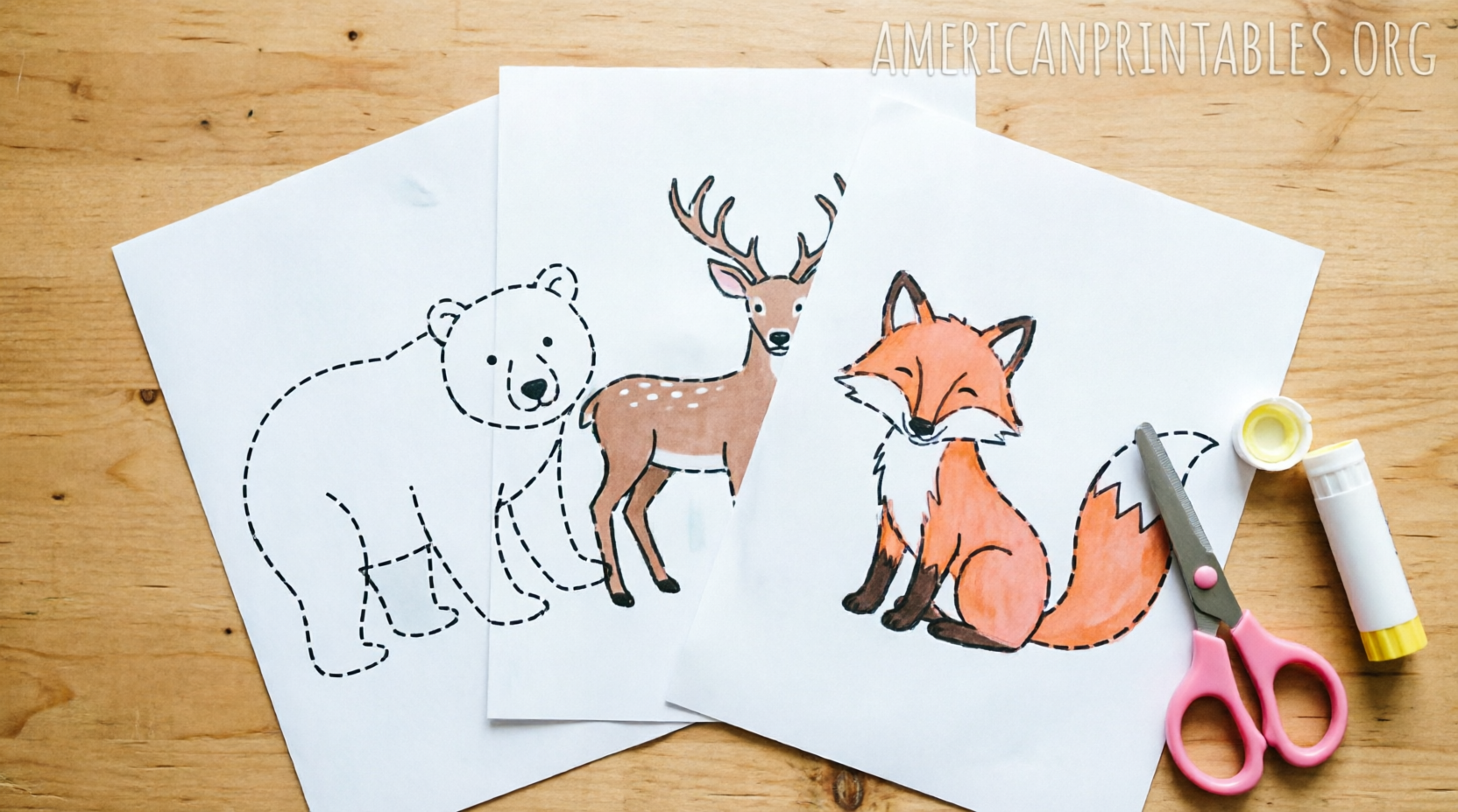 Free Printable Animal Tracing Worksheets (3)