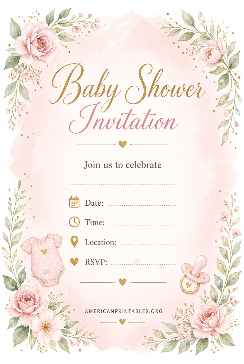 Free Printable Baby Shower Cards to Download (1)