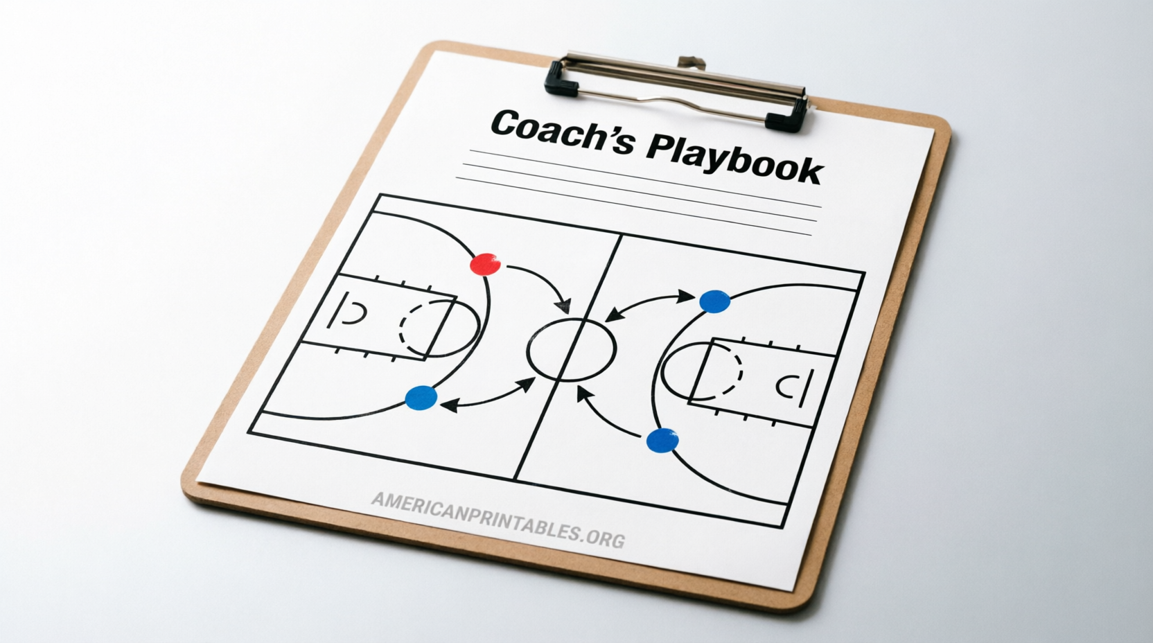 Free Printable Basketball Play Sheets (3)