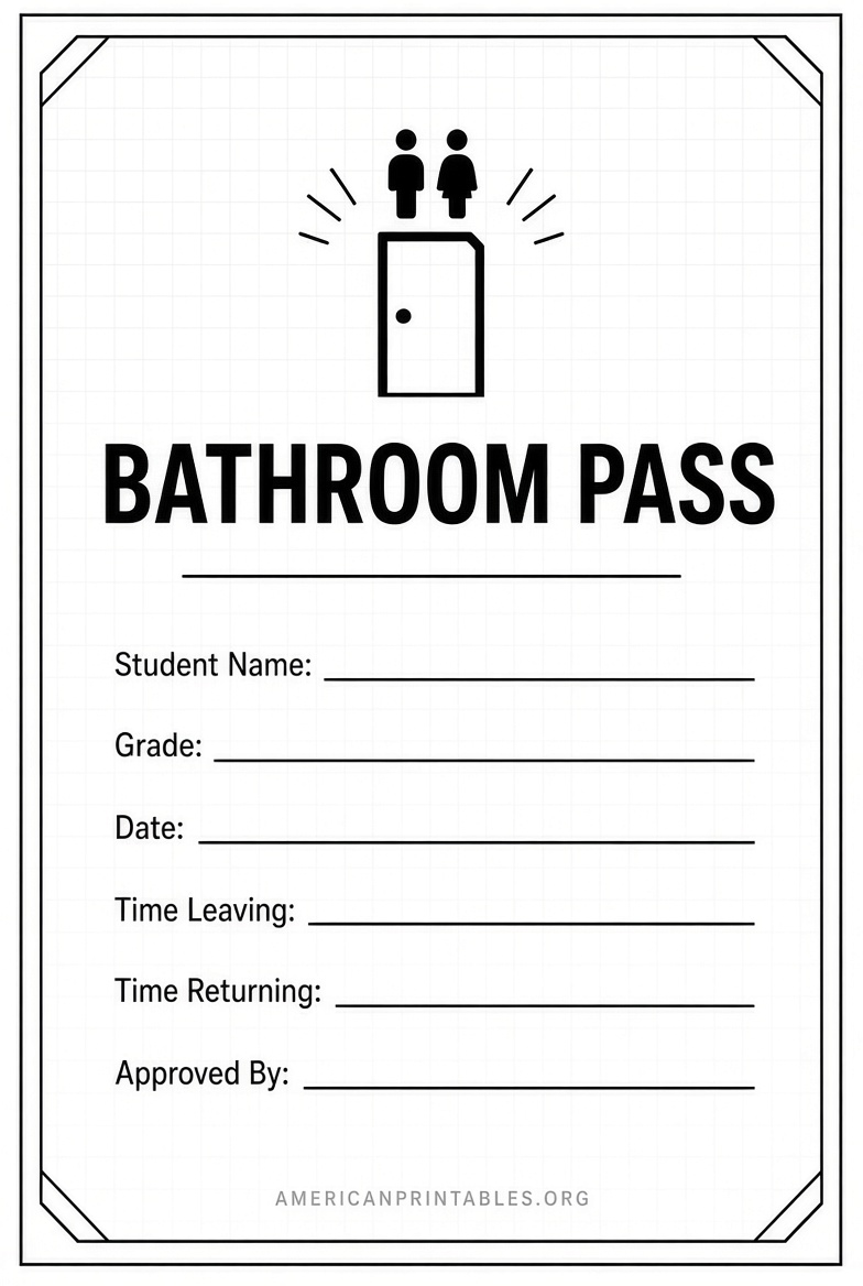Free Printable Bathroom Pass Template (1)
