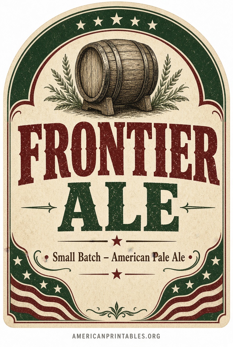 Free Printable Beer Bottle Labels & Templates (2)