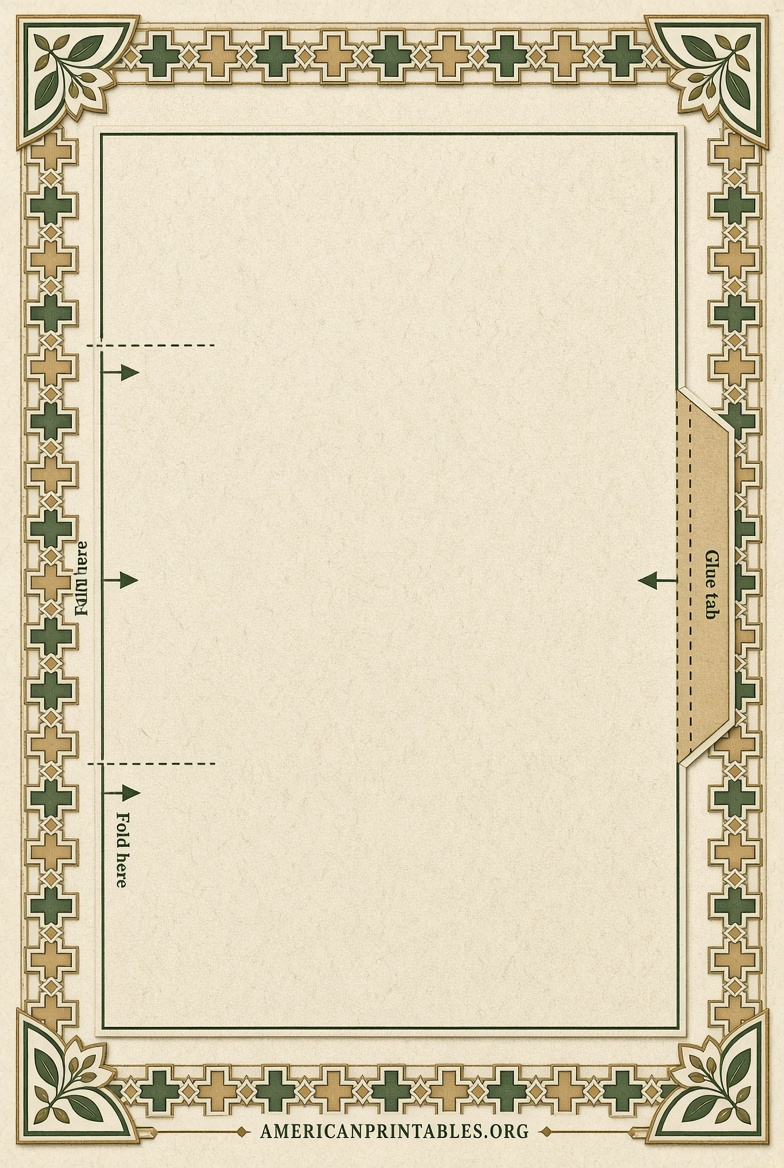 Free Printable Bible Cover Patterns & DIY Guides (2)