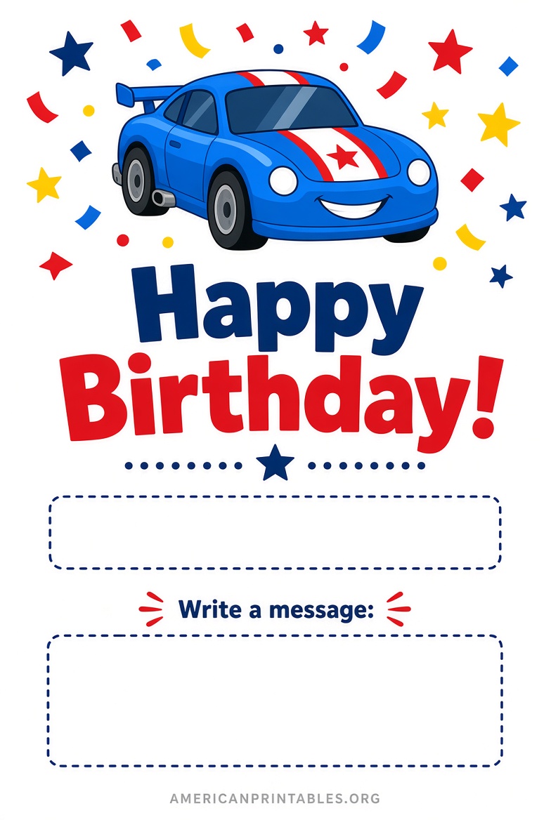 Free Printable Birthday Cards for Boys (1)