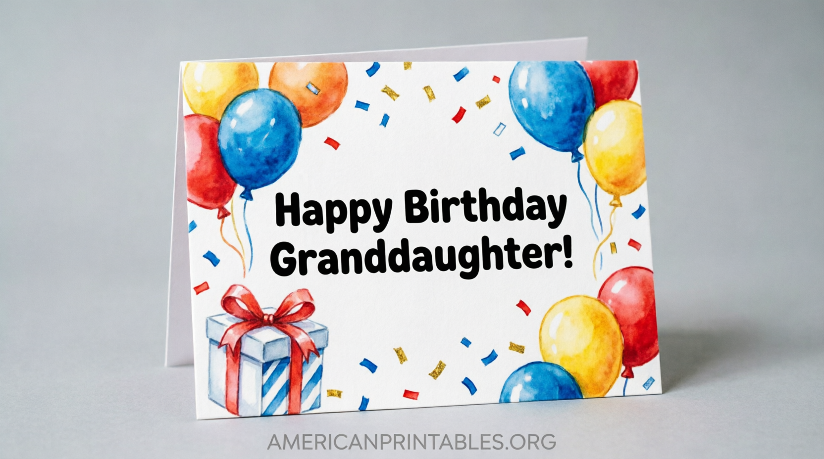 Free Printable Birthday Cards for Granddaughter (4)