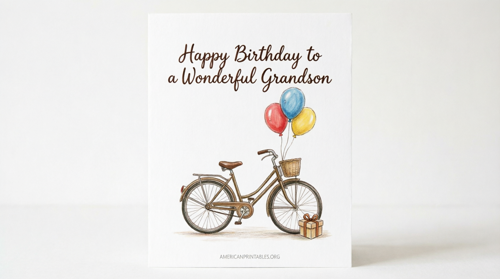 Free Printable Birthday Cards for Grandson (3)
