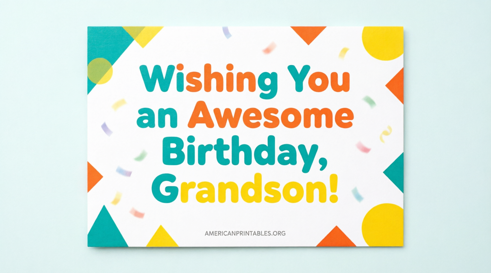 Free Printable Birthday Cards for Grandson (4)