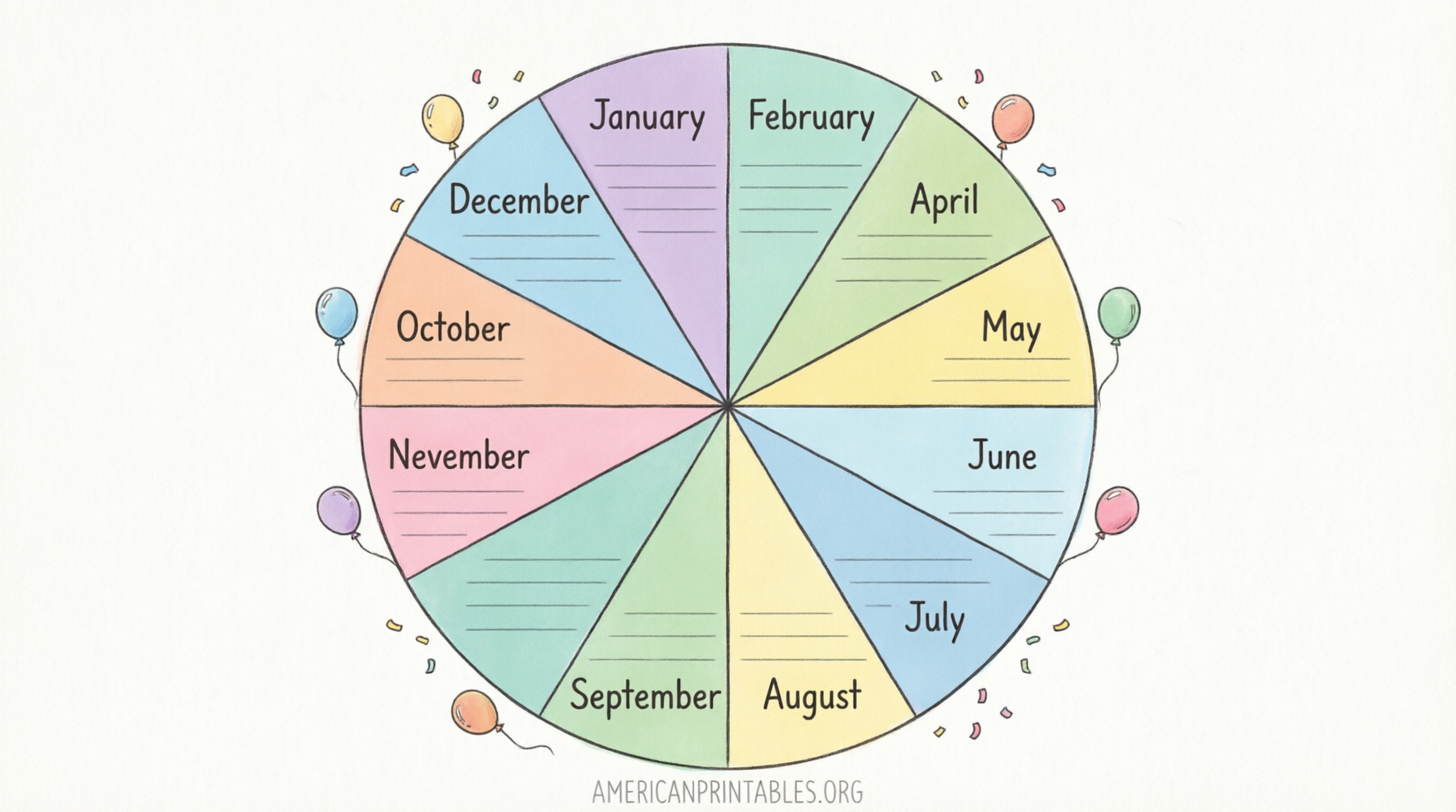 Free Printable Birthday Charts for Classroom (4)