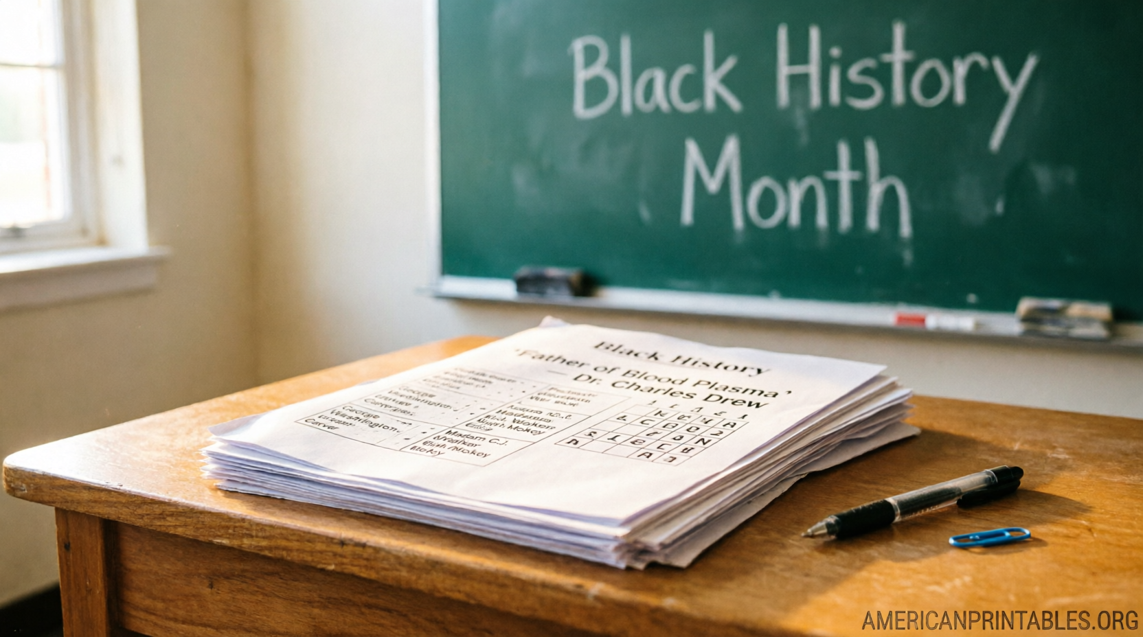 Free Printable Black History Worksheets (3)