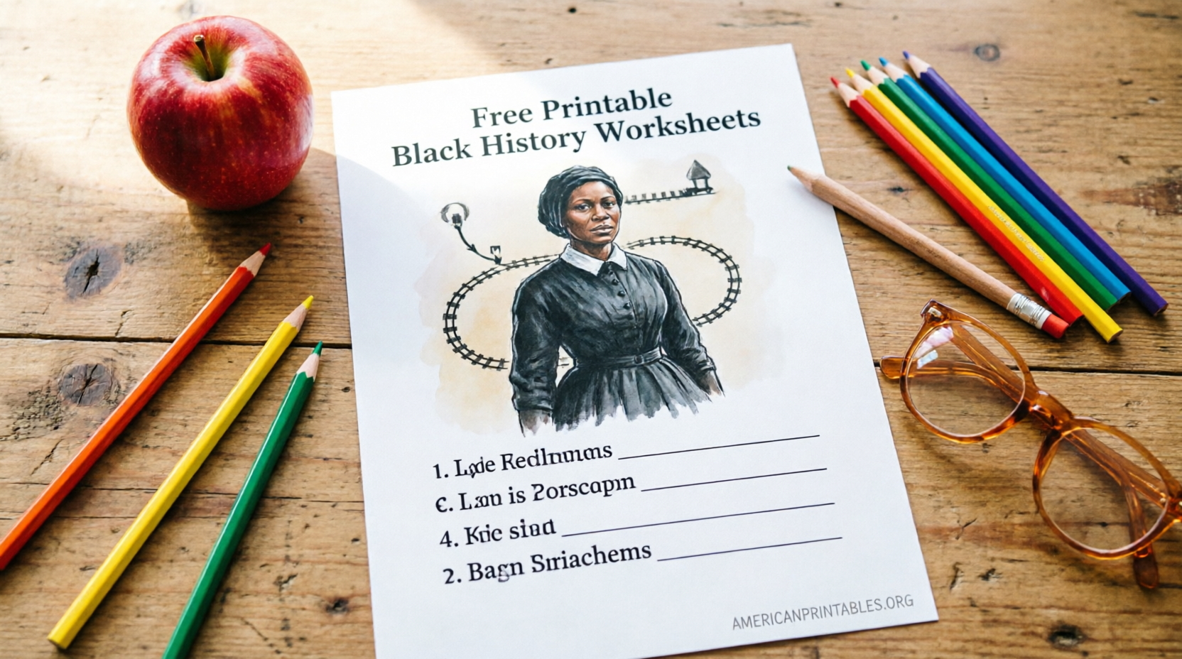 Free Printable Black History Worksheets (4)