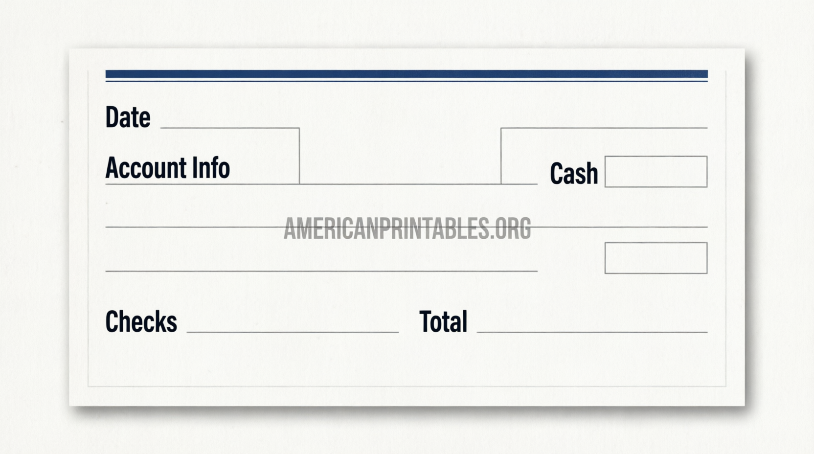 Free Printable Blank Deposit Slips USA Guide (3)