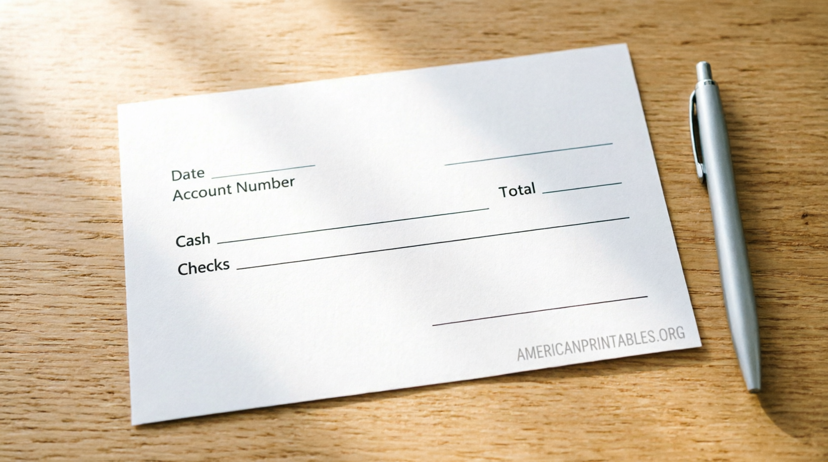 Free Printable Blank Deposit Slips USA Guide (4)