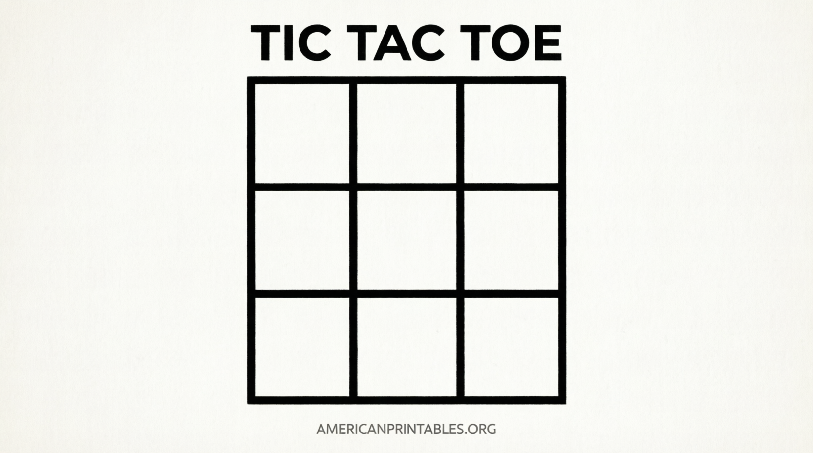 Free Printable Blank Tic Tac Toe Board (1)