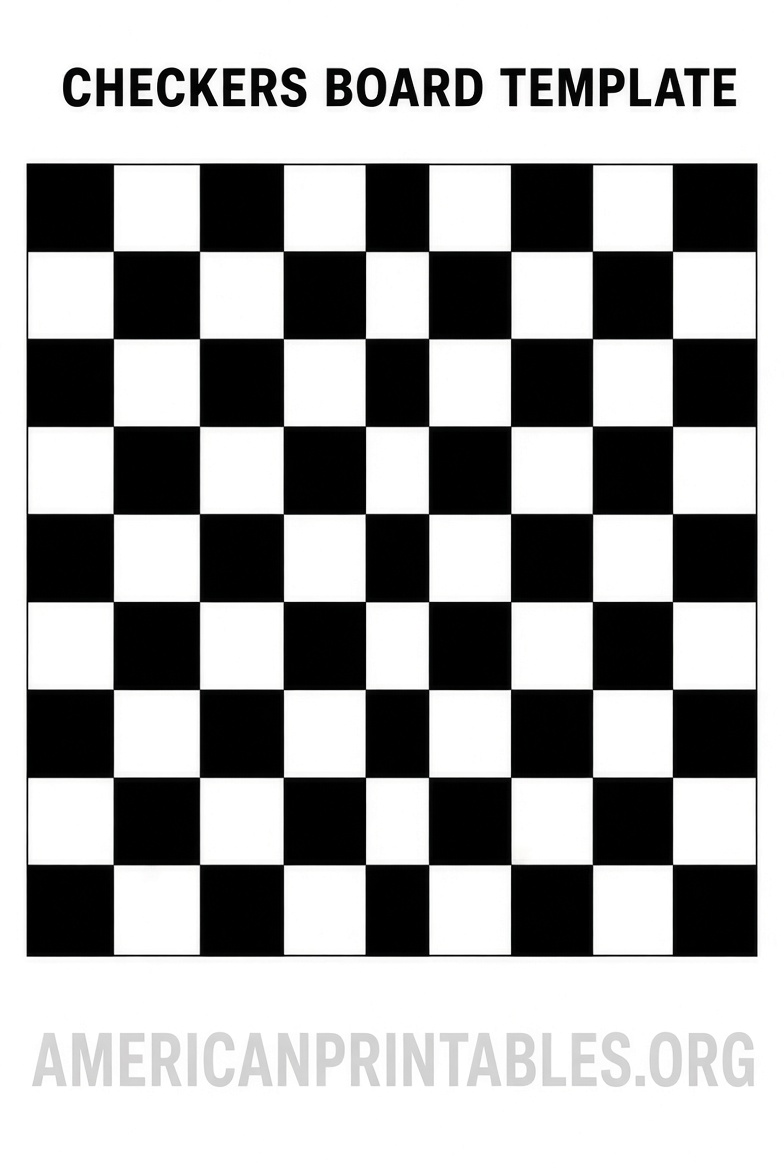Free Printable Board Game Templates PDF (1)