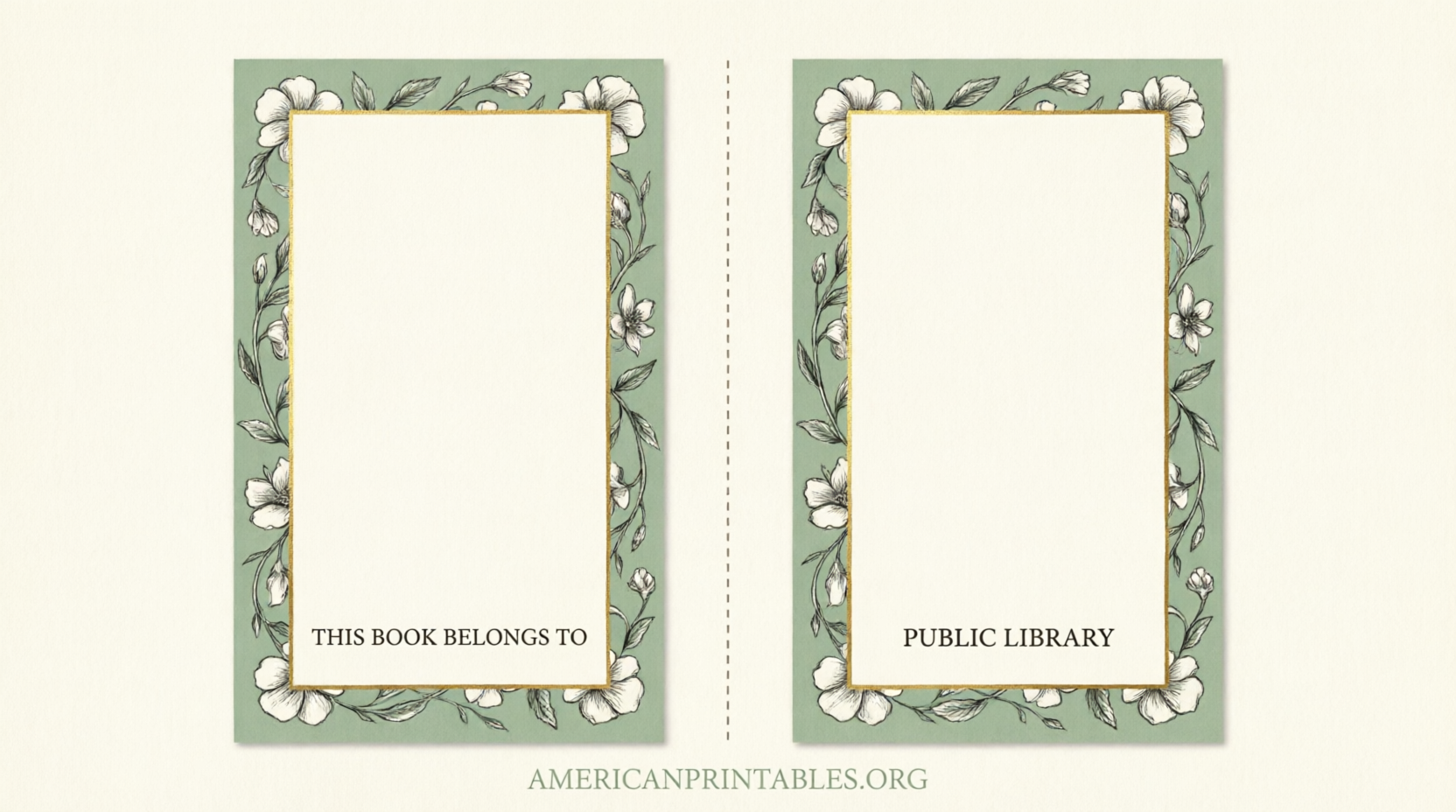 Free Printable Bookmarks for Libraries (1)