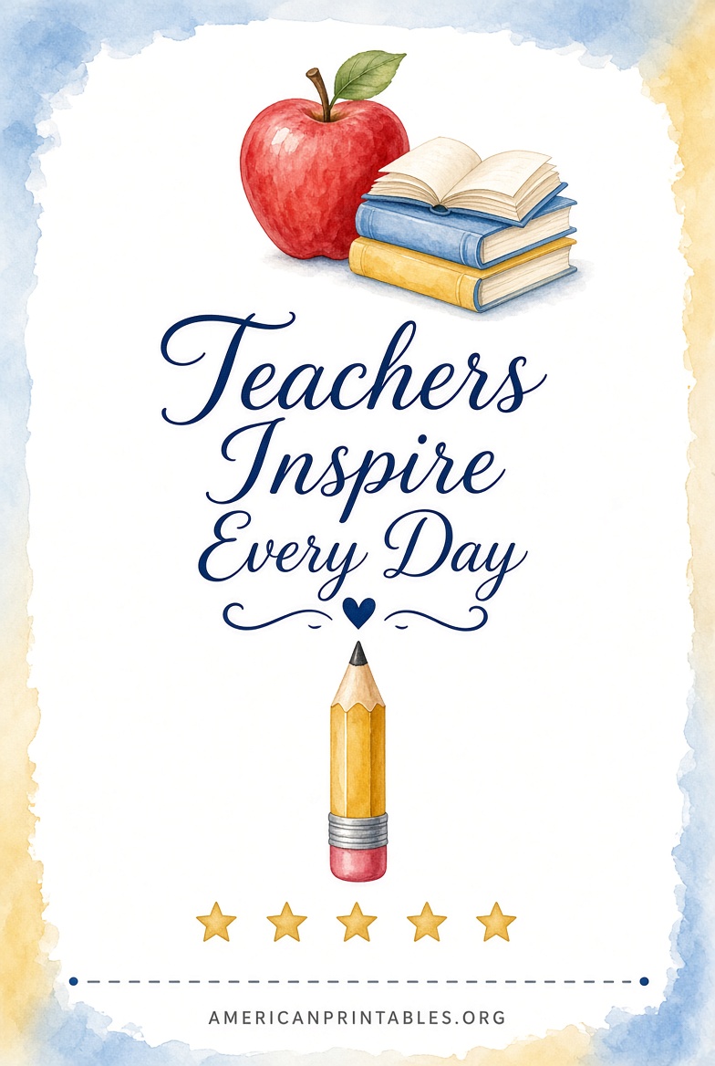 Free Printable Bookmarks for Teachers (1)
