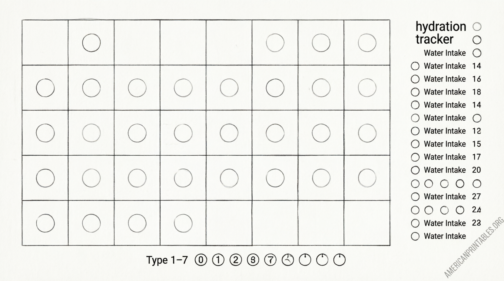 Free Printable Bowel Movement Tracking Chart (4)