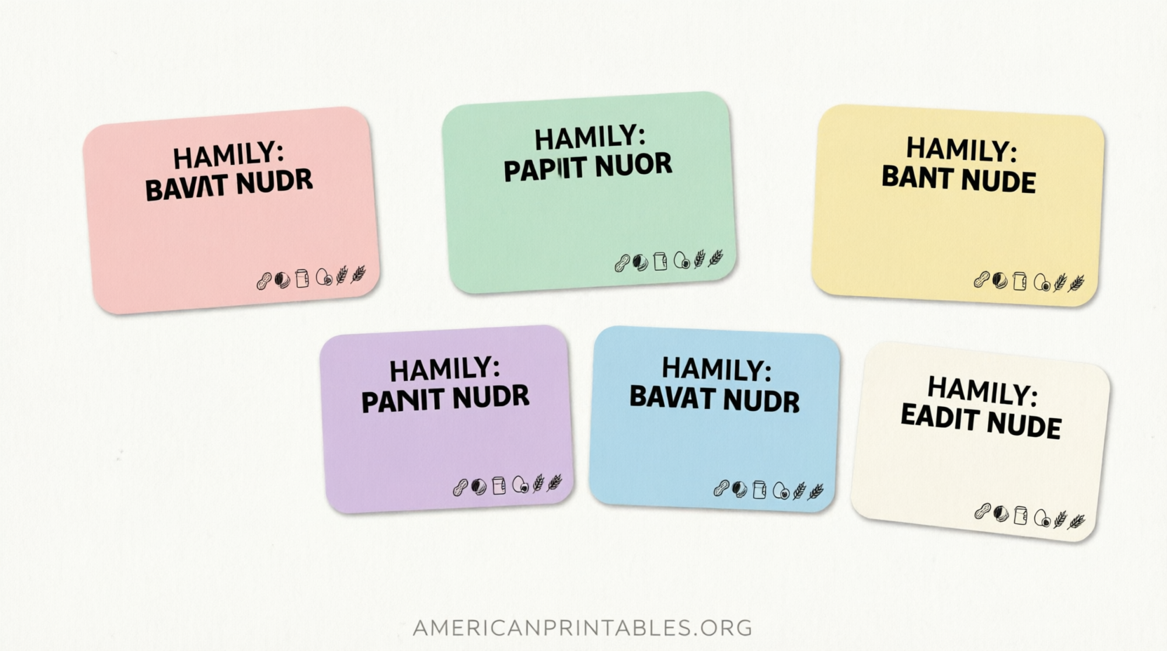 Free Printable Buffet Food Labels Easy Downloads (2)