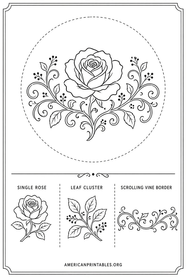 Free Printable Cake Decorating Stencils Guide (1)