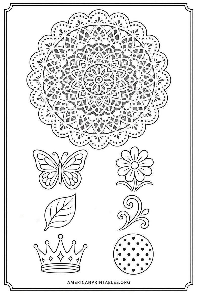 Free Printable Cake Decorating Stencils Guide (3)