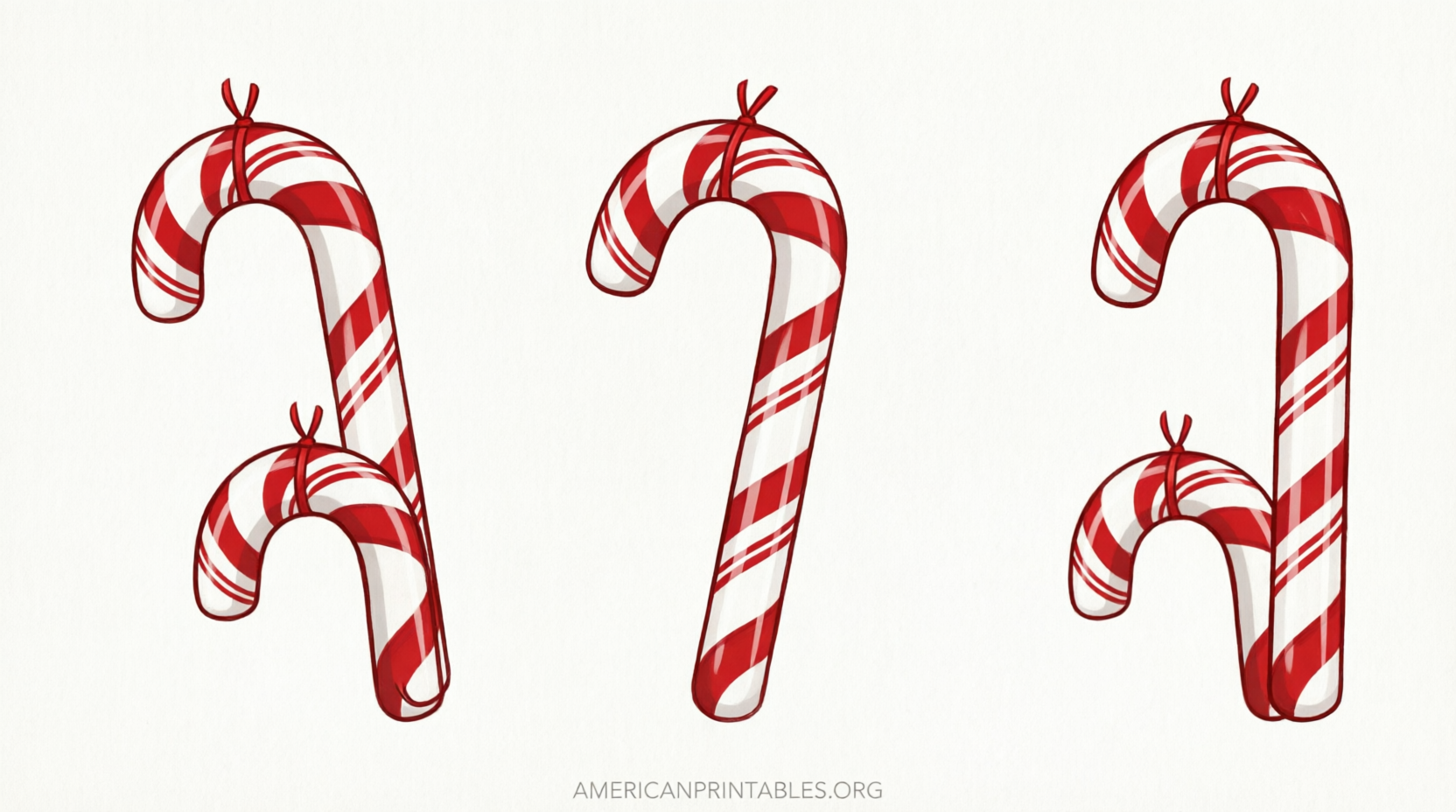 Free Printable Candy Cane Pictures to Download (1)