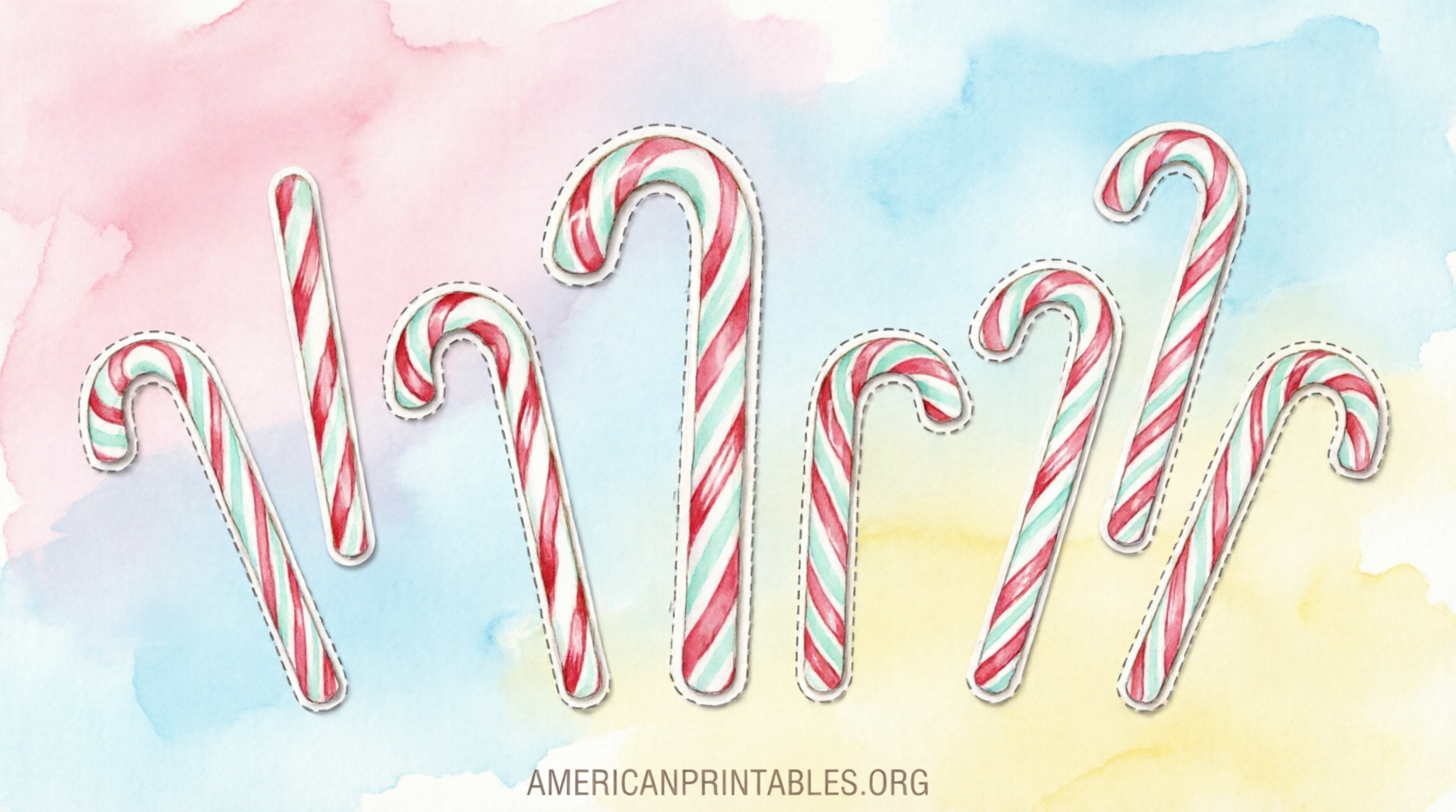 Free Printable Candy Cane Pictures to Download (3)