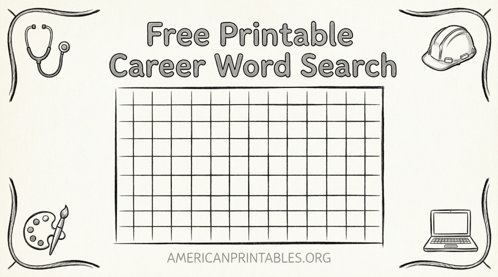 Free Printable Career Word Search Puzzles (3)