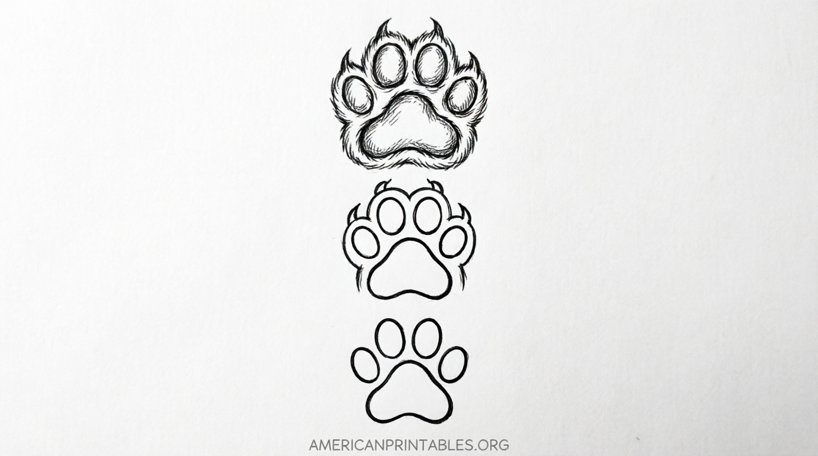 Free Printable Cat Paw Prints Templates (4)