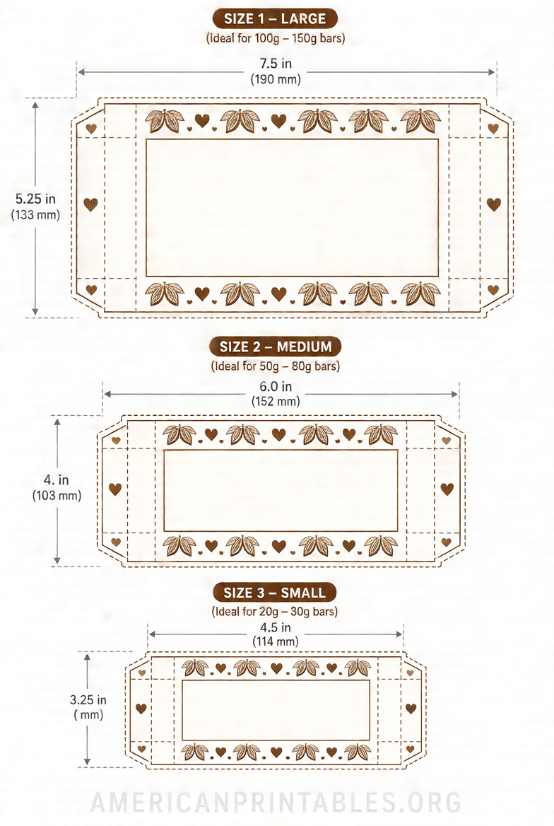 Free Printable Chocolate Wrapper Templates (4)