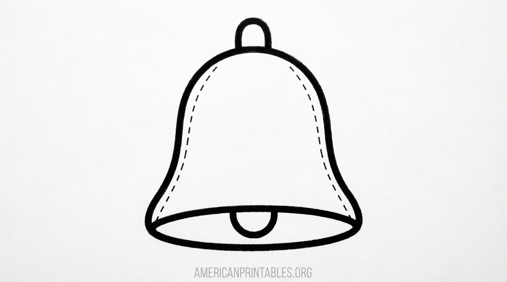 Free Printable Christmas Bell Template Downloads (4)
