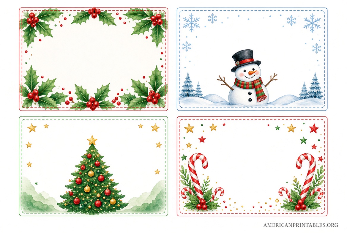 Free Printable Christmas Candy Bar Wrappers (1)