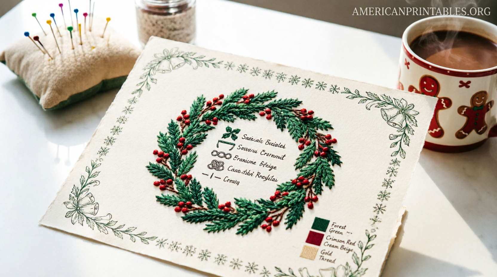 Free Printable Christmas Embroidery Patterns (2)