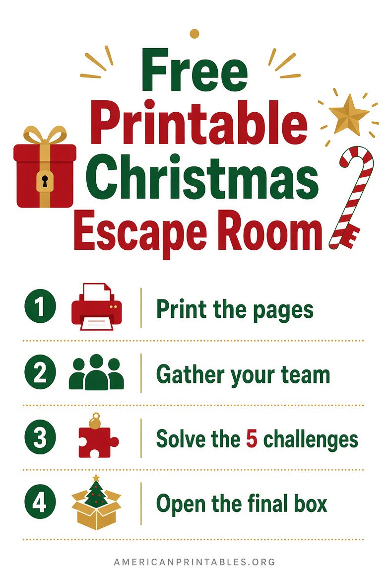 Free Printable Christmas Escape Room Guide (2)