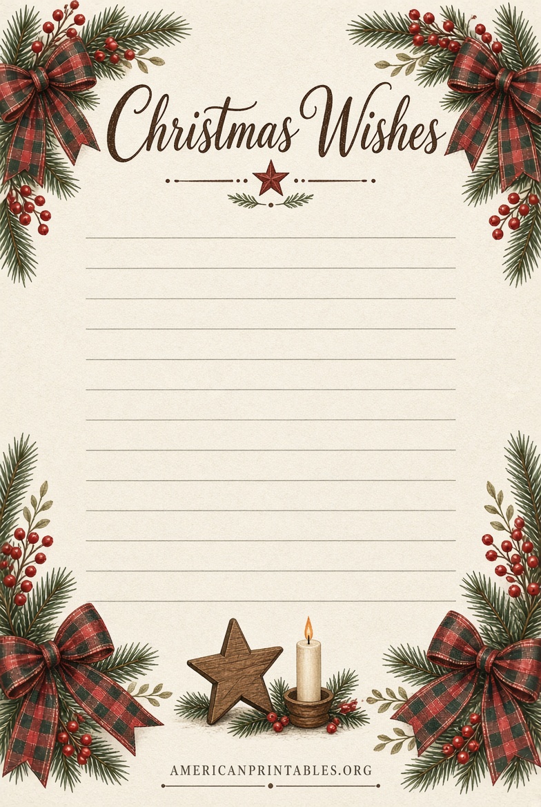 Free Printable Christmas Letter Templates (2)
