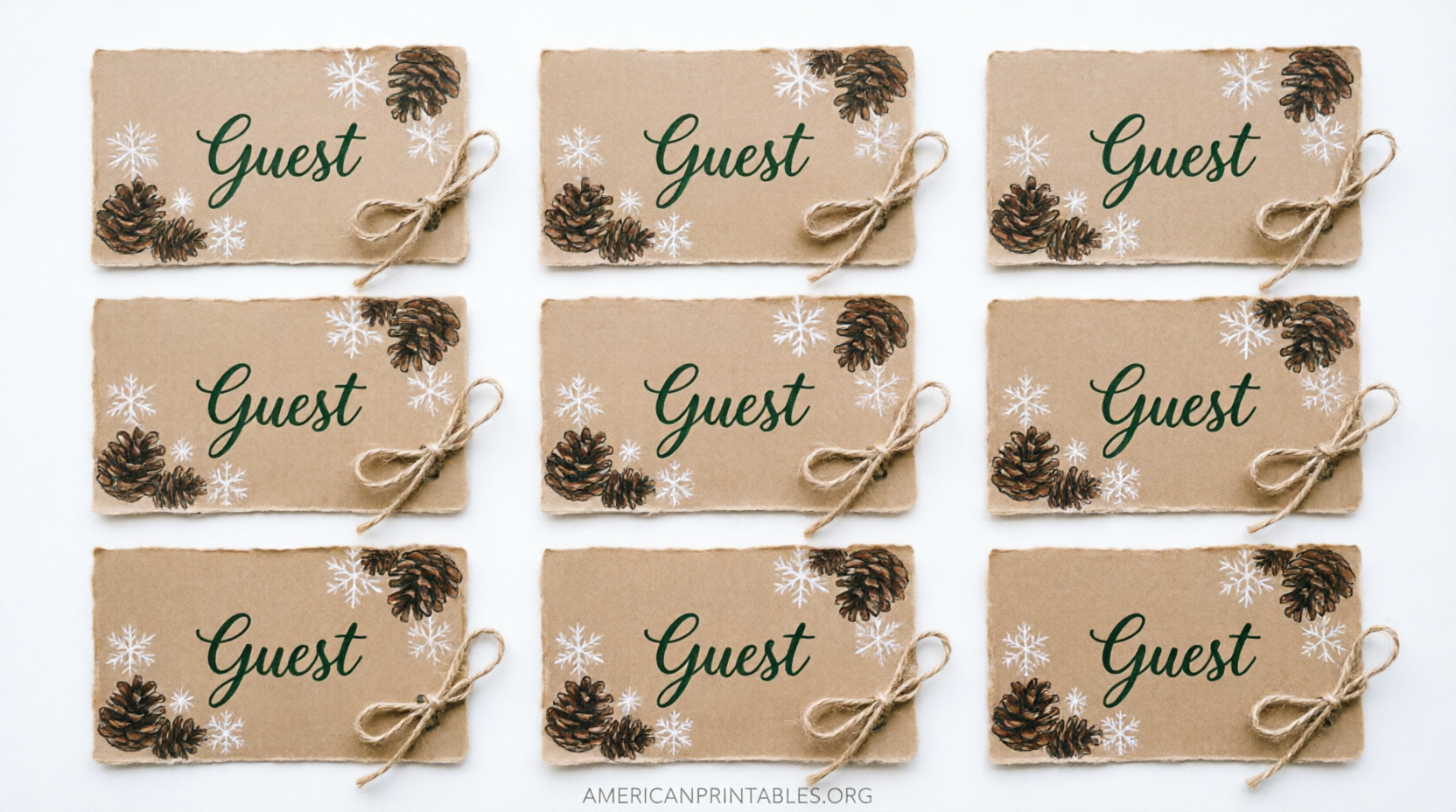 Free Printable Christmas Place Cards (2025 Guide) (4)