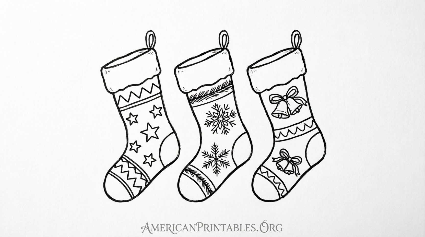Free Printable Christmas Stocking Clipart (3)