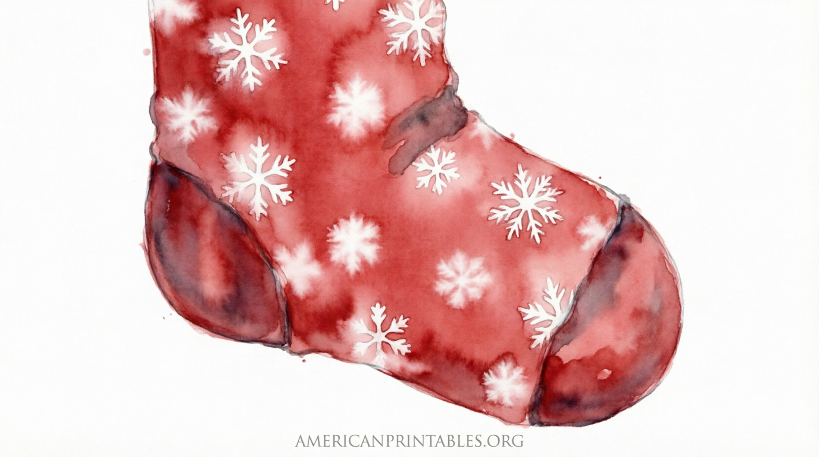 Free Printable Christmas Stocking Clipart (4)