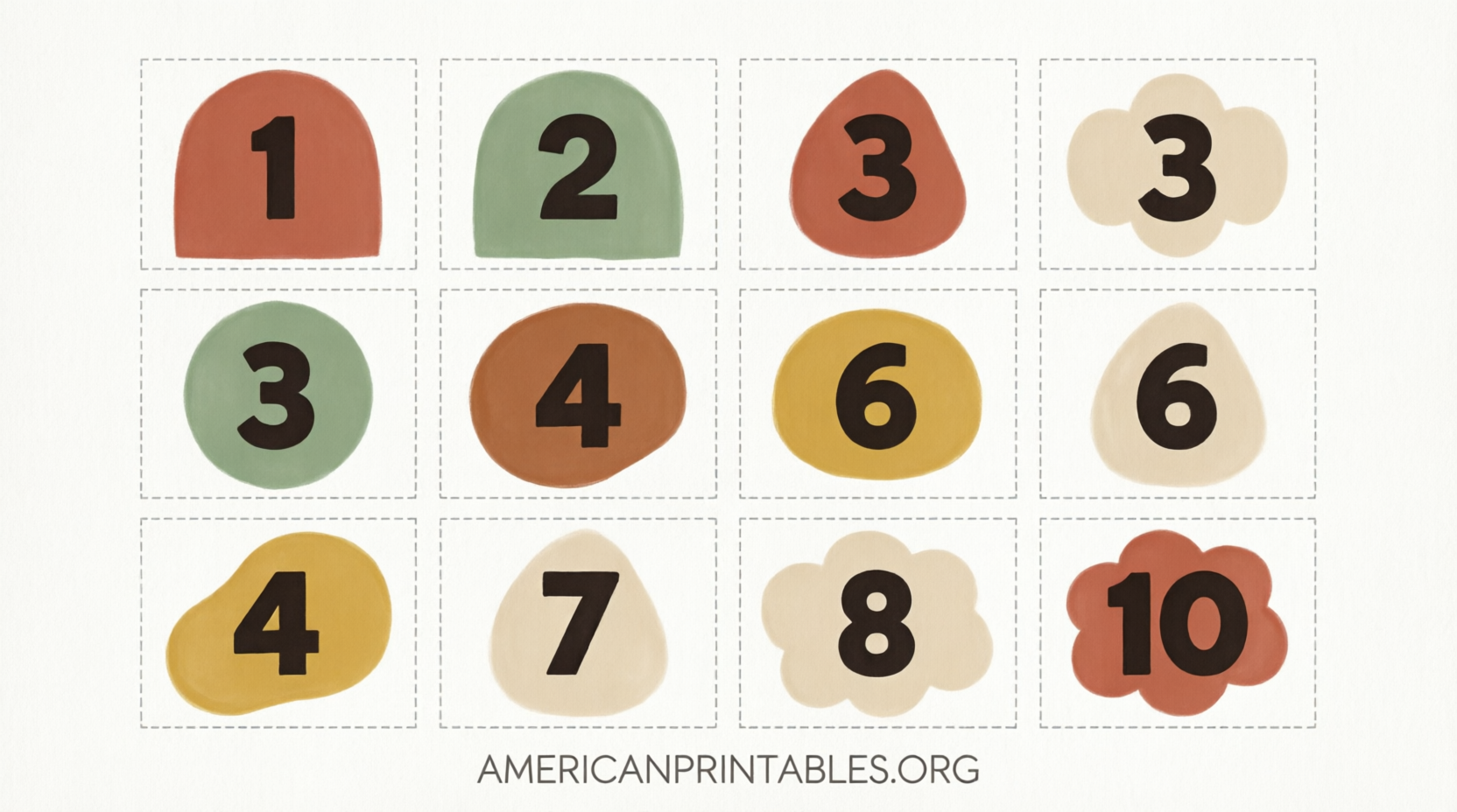 Free Printable Classroom Table Numbers (2)