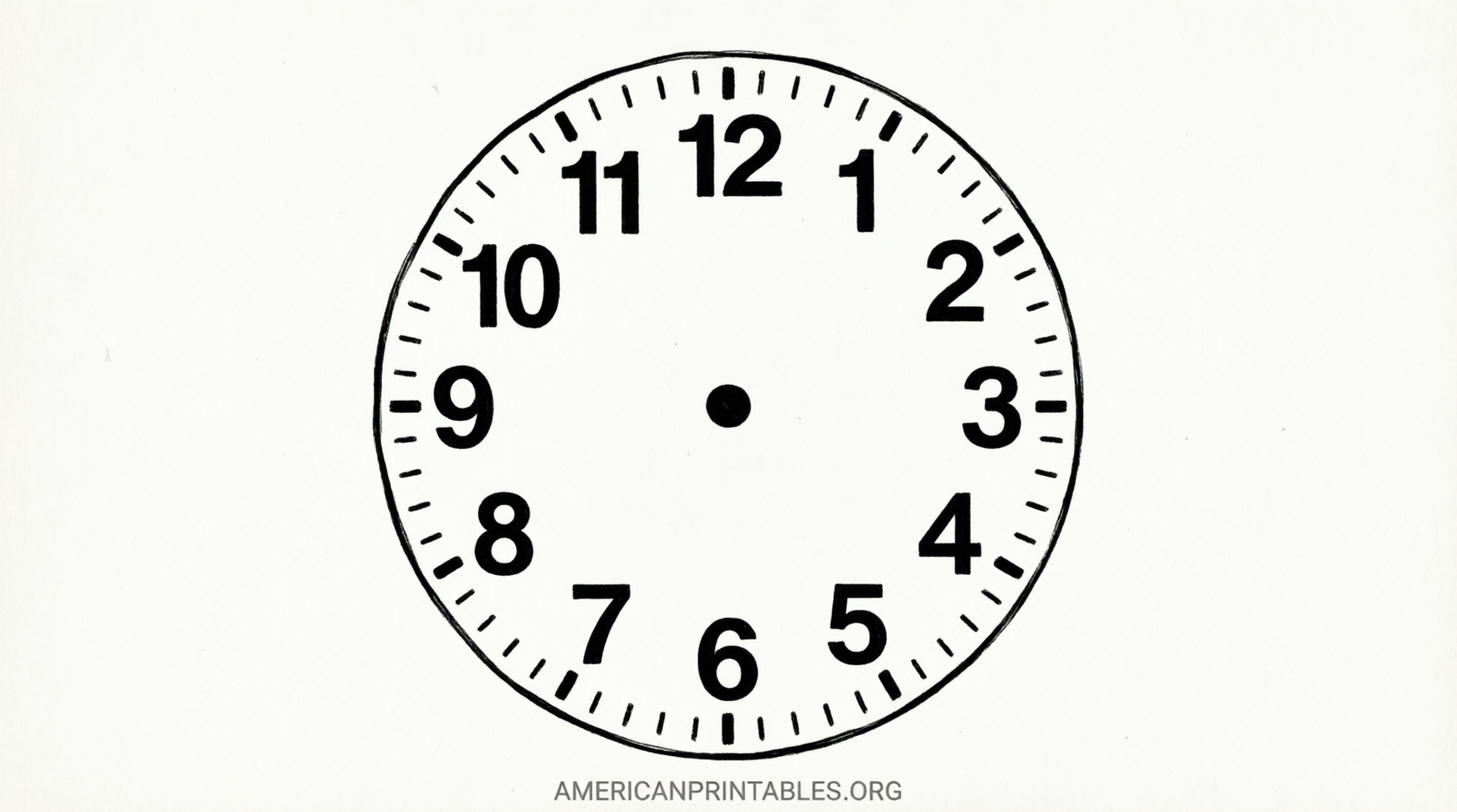 Free Printable Clock Face Images for Kids (1)