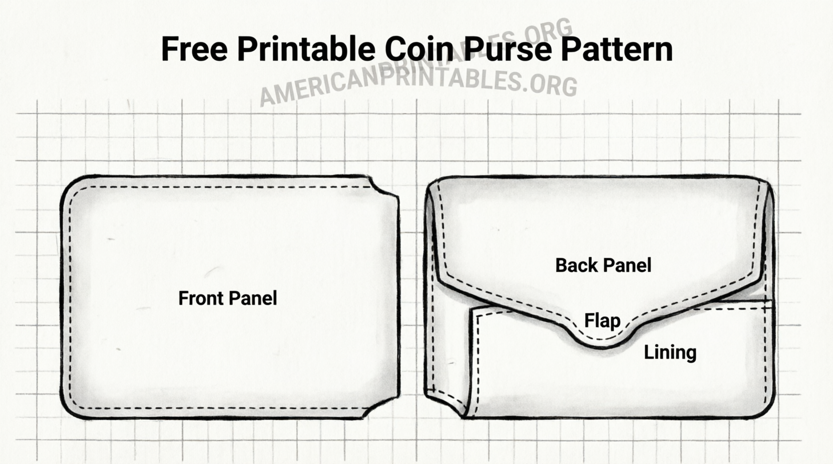 Free Printable Coin Purse Pattern Guide (3)