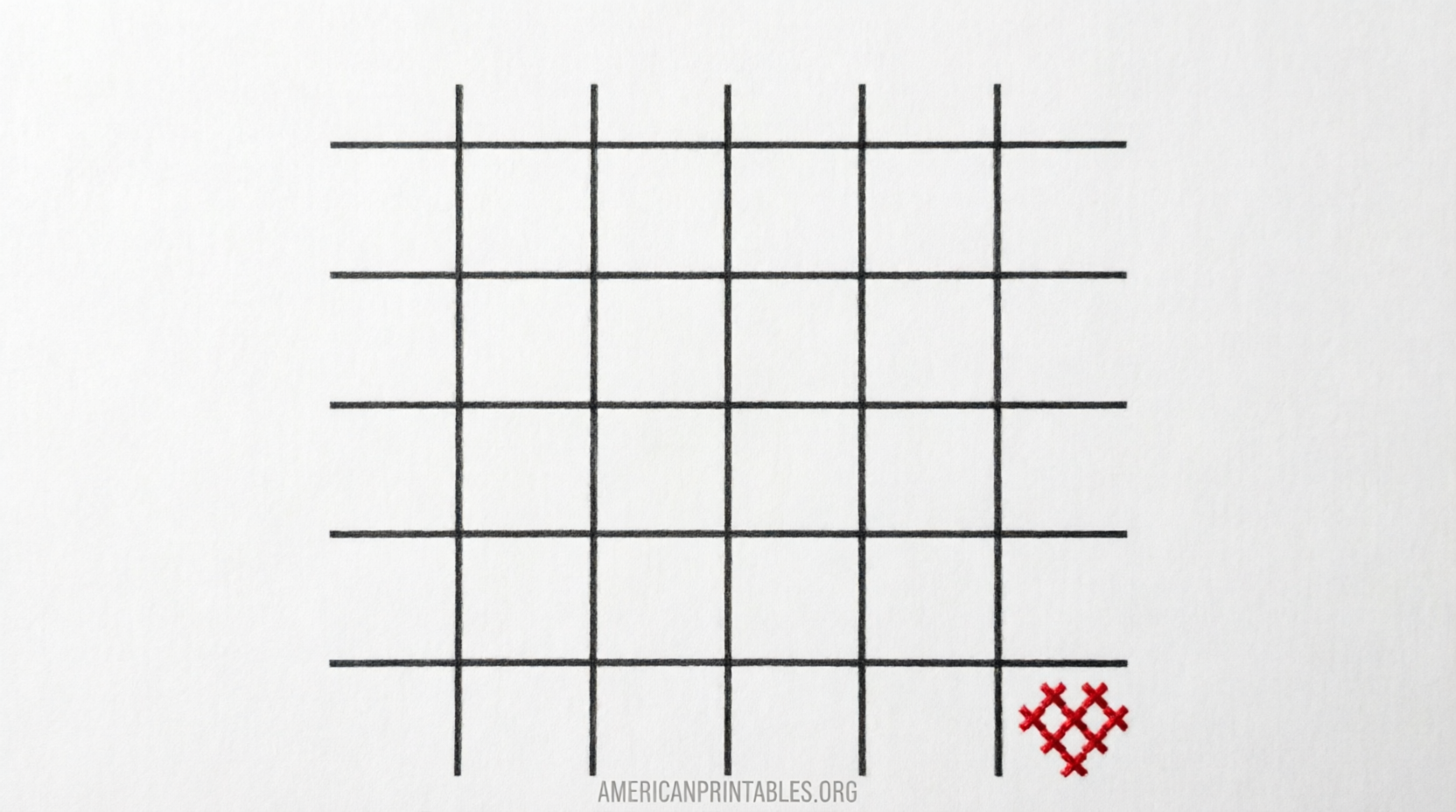 Free Printable Cross Stitch Graph Paper (2)