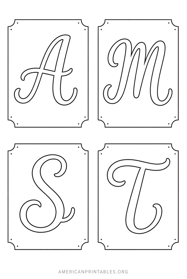 Free Printable Cursive Letter Stencils (3)